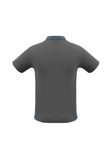 Picture of Biz Collection Mens Jet Polo Shirt 50% Cotton 50% BizCool Polyester Pique Knit